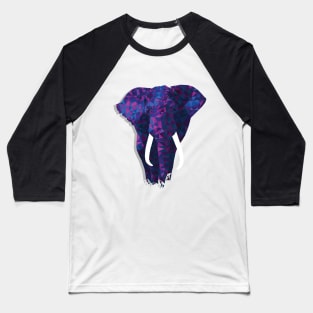 Geometric Elephant Baseball T-Shirt